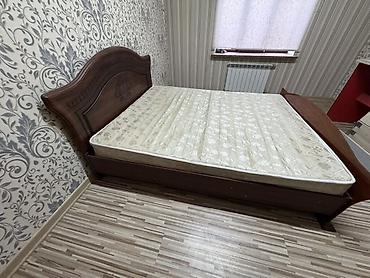 мебель из полет: Кровать Полтарашка с матрасом, классический дизайн - Размер — 3