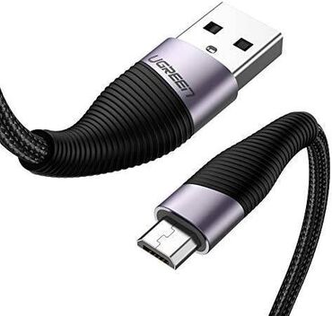 куплю зарядку: Кабель Ugreen 50872 USB 2.0 — micro USB, в оплетке - для зарядки и