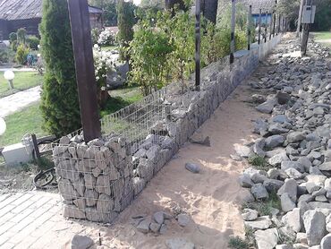 7 мкр: Сетка ичине Таш тизебиз Кыргызстан 7 область стена огорождени
