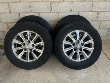 зимнее шины: Дөңгөлөктөр монтажда 285 / 60 / R 18, Жай, Колдонулган, Комплект, Жеңил унаалар, Куйма, тешиктери - 5
