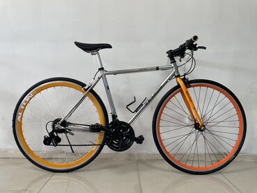 велосипеды шоссейные: Шоссейный велосипед, Рама L (172 - 185 см), Алюминий, Корея, Б/у