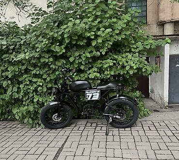 super 73: Электровелосипед в стиле мопеда (кастом Super73/PHOENIX) Мотор на 400W — 4