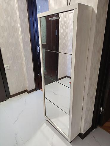 Ayaqqabı dolabları: Yeni, 4 qapılı, Ağ, Taxta Ayaqqabı dolabı — 1