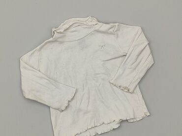 beżowa elegancka bluzka: Bluzka, 9-12 m, stan - Zadowalający