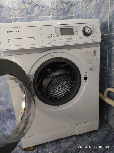 щетки для стиральной машины: Стиральная машина Samsung, Б/у, Автомат, До 6 кг
