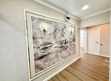 сдается квартира баха магистраль: 3 бөлмө, 77 кв. м, 108-серия, 6 кабат, Евроремонт