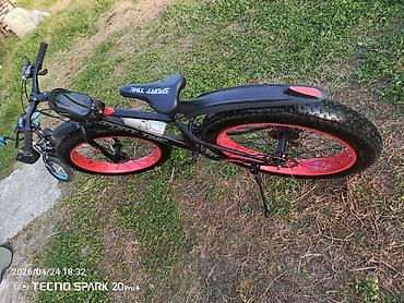Velosipedlər: Fatbike velosiped – Sport Time Xüsusiyyətlər: - Geniş “fat” təkərlər — 6