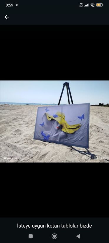 Şəkillər, tablolar: İstəyə uyğun kətan tablolar - Material: keyfiyyətli kətan (canvas) — 6