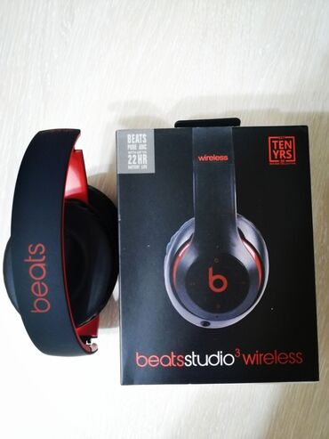 проекторы byintek мощные в Кыргызстан: Беспроводные наушники Beats studio 3В двух расцветках: Чёрный+Красный