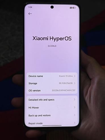 хиоми 13: Xiaomi, 13 Ultra, Б/у, 256 ГБ, цвет - Зеленый, 2 SIM — 2