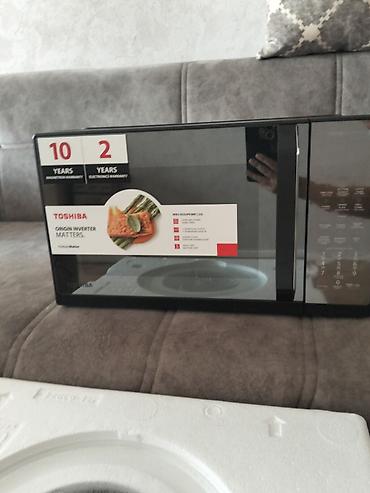 bm 10: Mikrodalğalı soba Toshiba, Ayrıca dayanan, Mikrodalğalar ilə, rəng - Qara, Yeni — 3