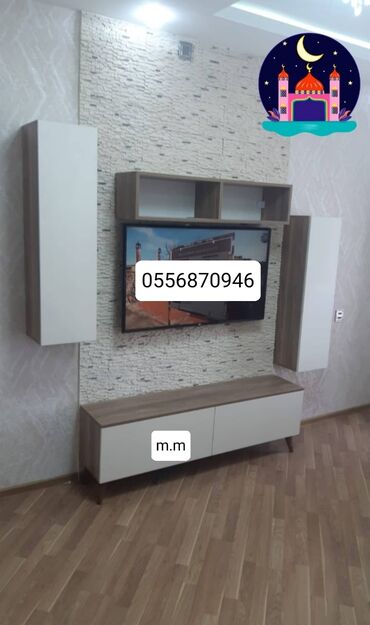 TV altlığı: Yeni, Düz TV altlığı, Polkalı, Laminat, Azərbaycan — 30