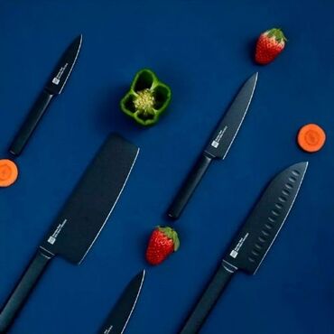 кухонные набор: Набор ножей Xiaomi HuoHou HU0076 4шт с подставкой Бесплатная доставка