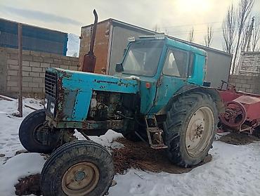 Тракторы МТЗ (Беларус): Трактор с прицепным пресс-подборщиком. - Колёсный трактор — 3