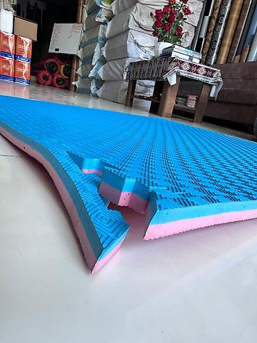 basenili evler: EVA və rezin döşəmə örtükləri, həmçinin tatami tipli puzzle — 1