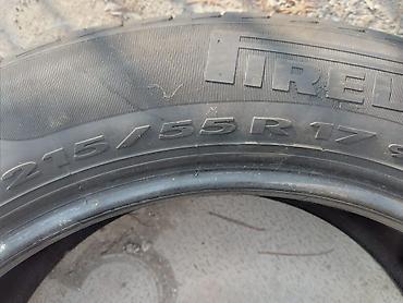 pir: Продам мягкую, бесшумную резину, комплект 215/55/17. 2 шт Pirelli — 1
