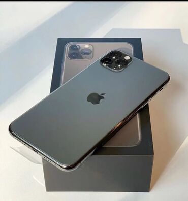 айфон x токмок: IPhone 11 Pro, Колдонулган, 256 ГБ, Alpine Green, Коргоочу айнек, Каптама, 72 %