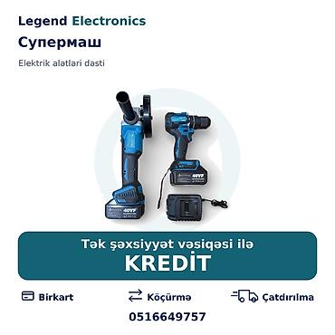 bosch perforator satilir: Elan başlığı: Elektrik alətlər dəsti Супермаш, künc cilalama maşını və — 1