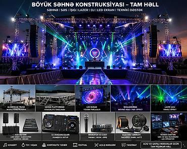 rcf dinamik: SƏHNƏ VƏ LED EKRAN KOMPLEKTİ – AÇIQ HAVA TƏDBİRLƏRİ ÜÇÜN Açıq məkan — 6