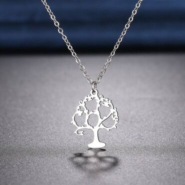 rastegljive pertle za patike: Pendant necklace, Material: Stainless steel