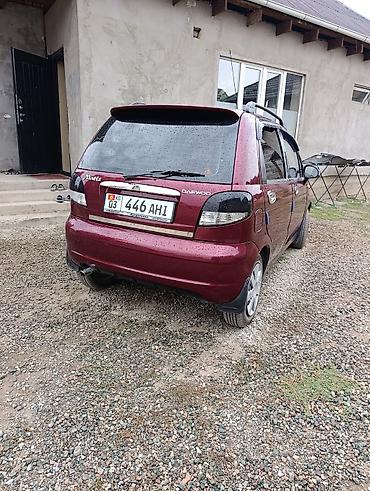 урал матасыкыл: Daewoo Matiz: 2007 г., 0.8 л, Кол менен иштөөчү, Бензин, Хетчбек — 2