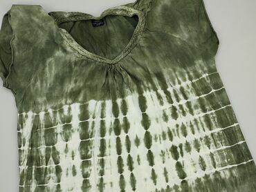 długa sukienki butelkowa zieleń: T-shirt, 2XL (EU 44), condition - Good