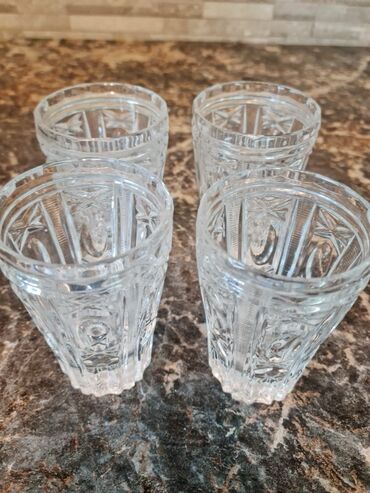 Наборы посуды: Винтаж ссср Графины 1 шт и 5 рюмок в идеальном состоянии с позолотой — 8