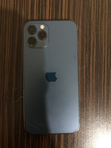Apple iPhone: IPhone 12 Pro, 128 GB, Pacific Blue, Face ID