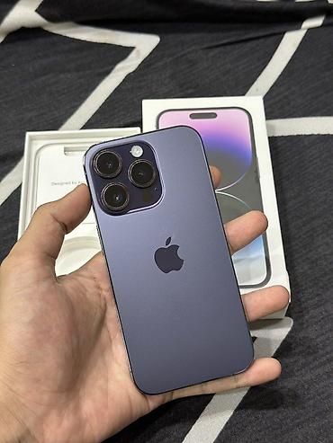 13 note pro: IPhone 14 Pro, 256 GB, Deep Purple, Simsiz şarj — 1