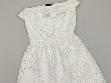 białe gładki t shirty damskie: Dress, M (EU 38), condition - Very good