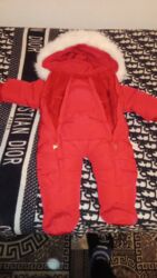ходунок детский бу: Детский зимний комбинезон-трансформер, красный. - Теплый, утеплённый