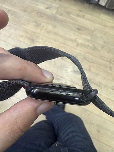 apple saat: Apple Watch 10,46mm ideal veziyyetde karobka usb var 100pil — 3