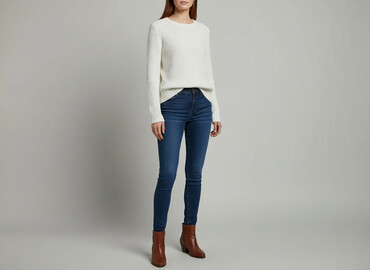 Swetry: ONLY, Sweter damski, rozmiar S