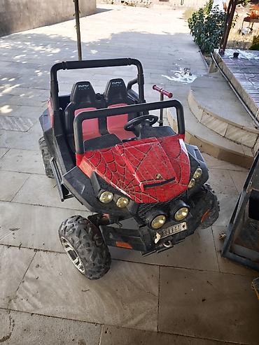 pultlu masin oyuncaq: Uşaq üçün elektrikli off-road maşın - İki oturacaqlı model — 1