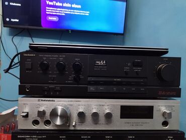 Səs gücləndiriciləri: Dest satılır əla səs effekti var.Techhnics Stereo Gücləndirici + — 6