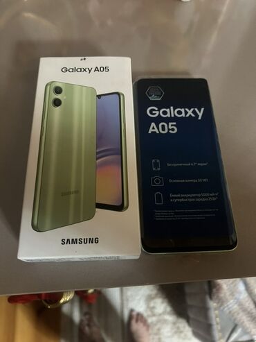 телефоны флай андроиды: Samsung Galaxy A05, 64 GB, rəng - Yaşıl, İki sim kartlı