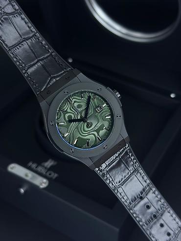 Aksesuarlar: ◼️ Marka: *HUBLOT* ◼️ Mineral Kristal şüşə ◼️Avtomexanika ▪️Premium — 1