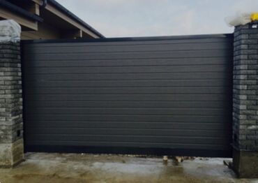 Откатные ворота: Ворота. Автоматические ворота секционные ворота Откатные ворота Рол — 6