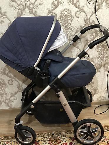 Коляски: Прогулочная коляска Silver Cross в отличном состоянии. Полный — 8