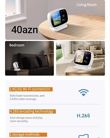 connect elaqe: Ağıllı təhlükəsizlik həlləri paketi 1) Smart Doorbell Camera – 35 AZN — 9