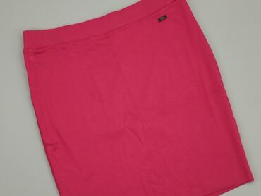 czerwone spódnice skórzane: Skirt, S (EU 36), condition - Good