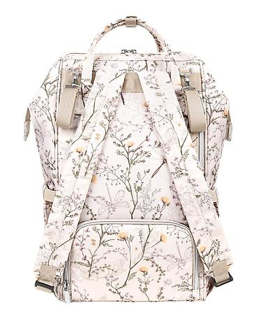 zlatne platforme: KikkaBoo Torba za mame Siena Luxe Secret Garden – beige Elegantna i — 1