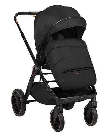 Kolica za bebe: KIKKA BOO Kolica TIFFANY black set 2u1 sa tvrdom korpom SKU: KKB2 — 17