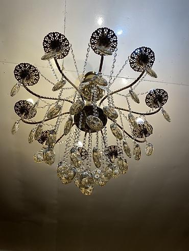 lustr: Çılçıraq, 10 və daha çox lampa, Metal — 9