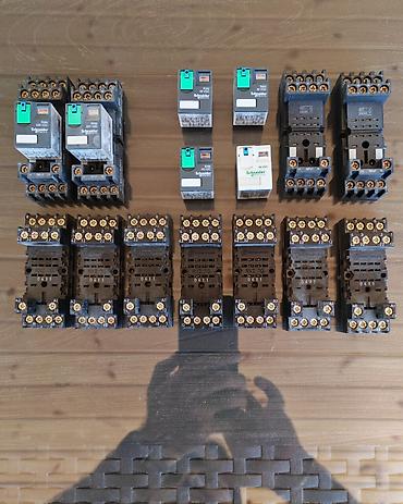 rels isiq: Schneider Electric rele və baza dəsti - Marka/model: Schneider — 1