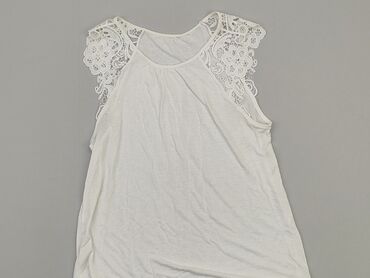 białe bluzki top secret: T-shirt, M, stan - Dobry