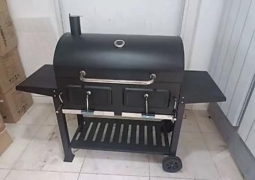 barbekyu manqal: Manqal, Kömür, Yeni, Tənzimlənən hündürlük, Qapaqlı, Setka ilə, Ödənişli çatdırılma, Rayonlara çatdırılma, Ünvandan götürmə — 1