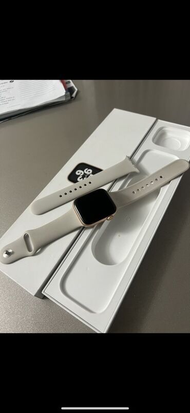 96 mini smart tv box: Смарт часы, Apple, Сенсорный экран, цвет - Золотой