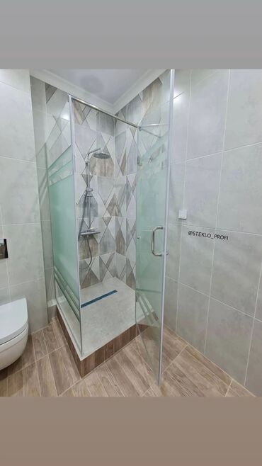 Душевые перегородки и ограждения: Душевые перегородки душевые перегородки Бишкек стеклянные — 12