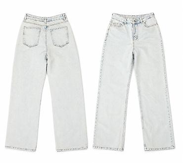 benetton outlet haljine: Nove farmerice svetli teksas u M velicini Poluobim struka 35-37 duzina — 1